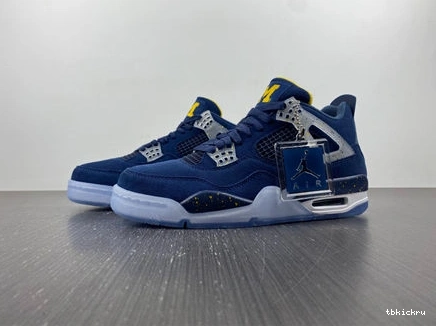 Cheap TBK Retro 3938 4 Michigan AJ4- Soft Jordan 1014